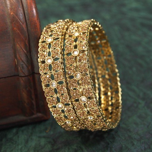 Antique Polki Bangles