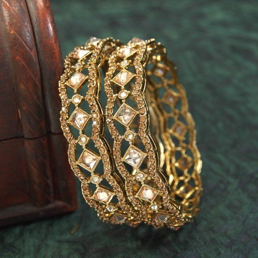 Beautiful Polki Bangles