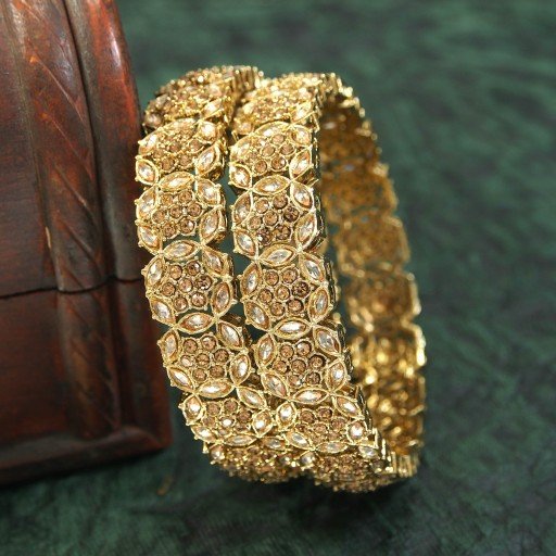 Captivating Polki Bangles