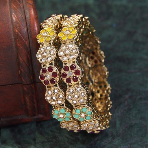 Pretty Polki Bangles