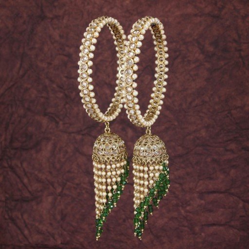 Glamorous Polki Bangles