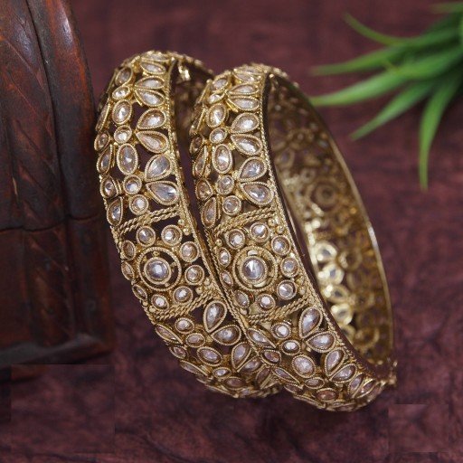 Glorious Polki Bangles