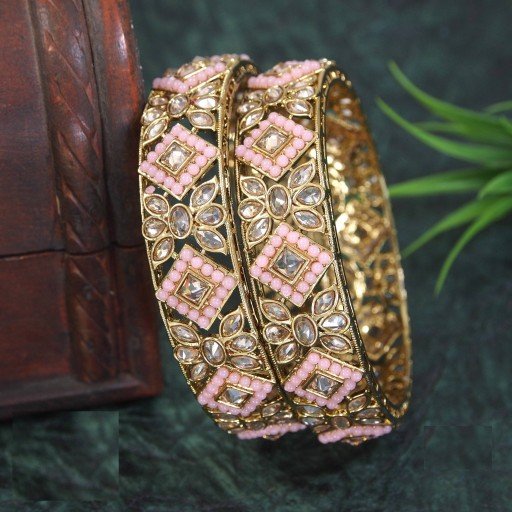 Stunning Polki Bangles