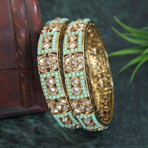 Alluring Polki Bangles