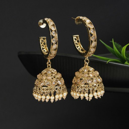 Beautiful Indian Reverse Ad Jhumkas