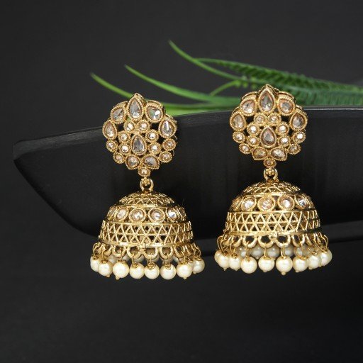 Engaging Indian Reverse Ad Jhumkas