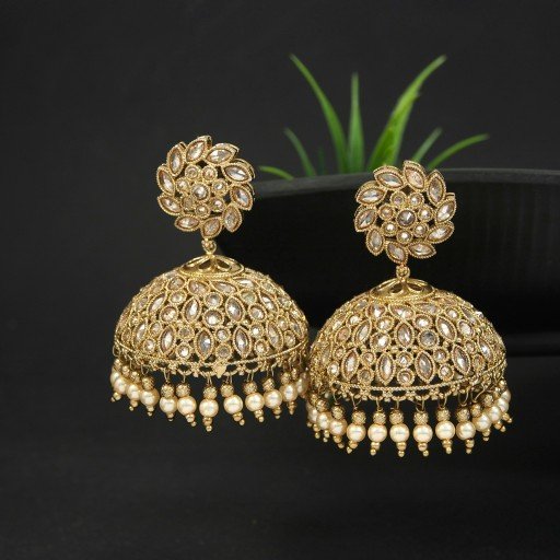 Magnificent Indian Reverse Ad Jhumkas