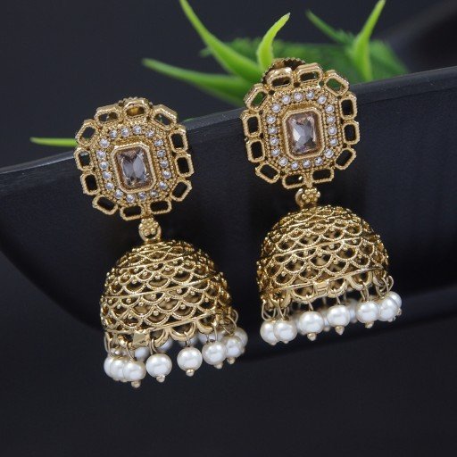 Prepossessing Indian Reverse Ad Jhumkas