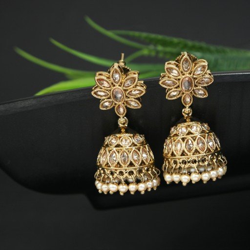 Ravishing Indian Reverse Ad Jhumkas