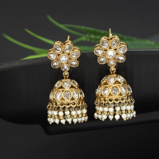 Stylish Indian Reverse Ad Jhumkas