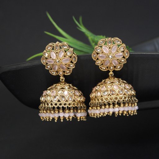 Charismatic Indian Reverse Ad Jhumkas