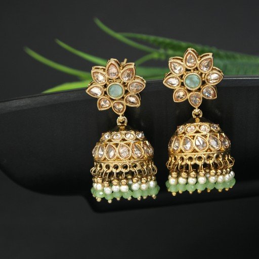 Charming Indian Reverse Ad Jhumkas