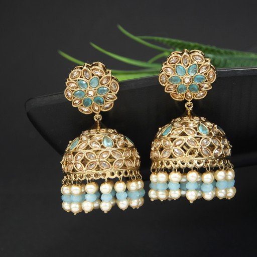 Desirable Indian Reverse Ad Jhumkas