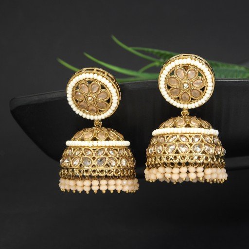 Engaging Indian Reverse Ad Jhumkas