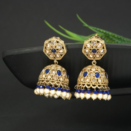 Presentable Indian Reverse Ad Jhumkas