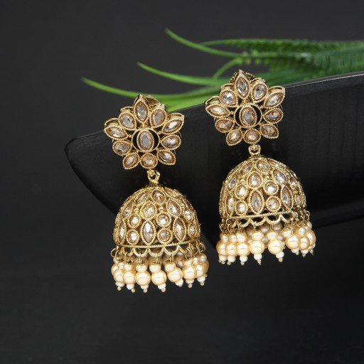 Pretty Indian Reverse Ad Jhumkas