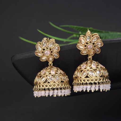 Trendy Indian Reverse Ad Jhumkas