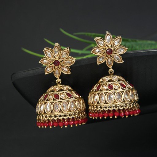 Captivating Indian Reverse Ad Jhumkas