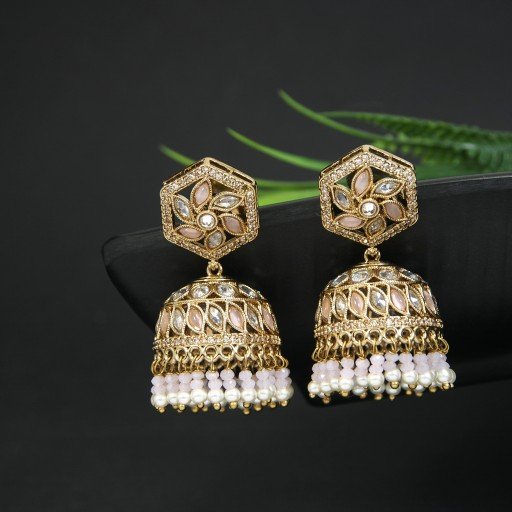 Charming Indian Reverse Ad Jhumkas