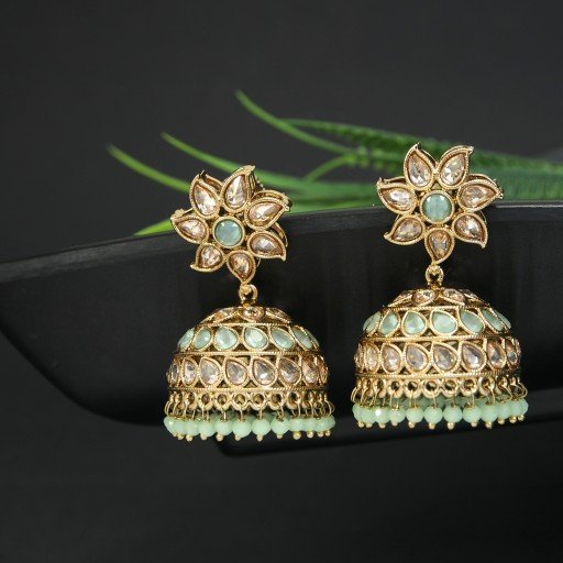 Desirable Indian Reverse Ad Jhumkas