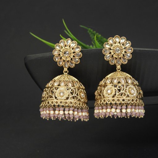 Glorious Indian Reverse Ad Jhumkas