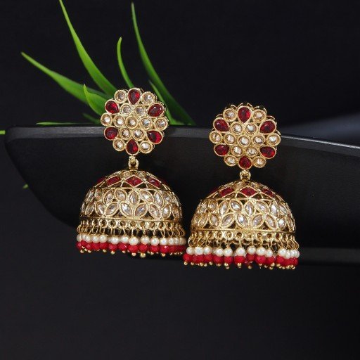 Magnificent Indian Reverse Ad Jhumkas