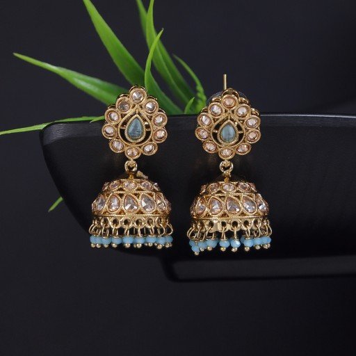 Pleasant Indian Reverse Ad Jhumkas