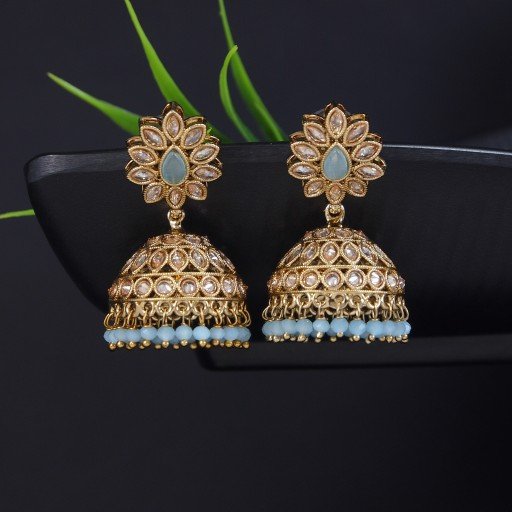 Radiant Indian Reverse Ad Jhumkas