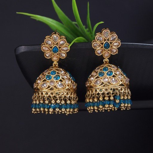 Ravishing Indian Reverse Ad Jhumkas