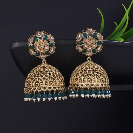 Stylish Indian Reverse Ad Jhumkas