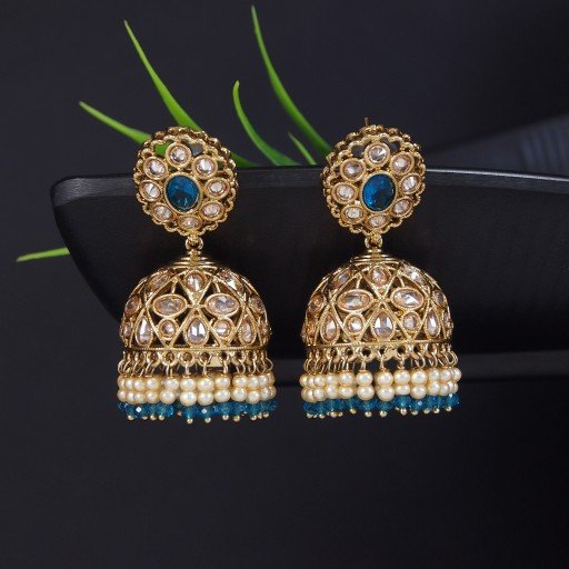 Trendy Indian Reverse Ad Jhumkas