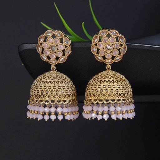 Beautiful Indian Reverse Ad Jhumkas