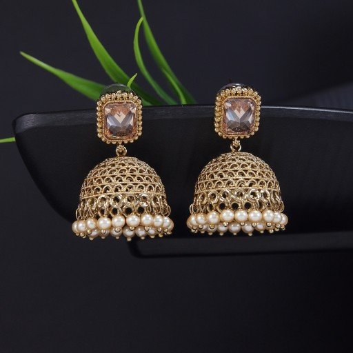 Charismatic Indian Reverse Ad Jhumkas