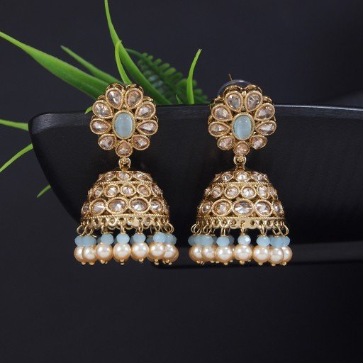 Charming Indian Reverse Ad Jhumkas