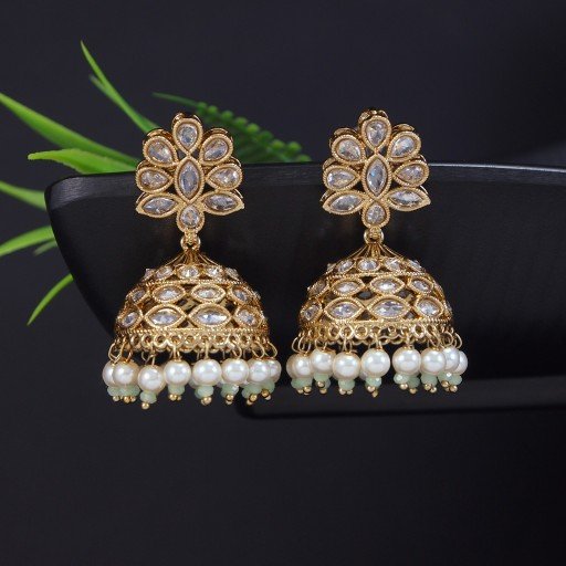 Desirable Indian Reverse Ad Jhumkas