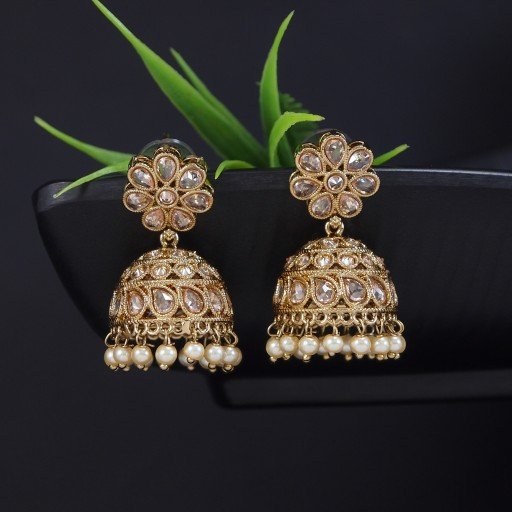 Engaging Indian Reverse Ad Jhumkas