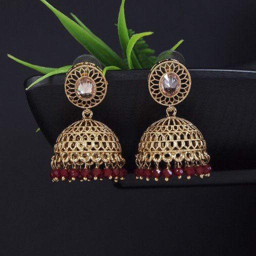 Fascinating Indian Reverse Ad Jhumkas