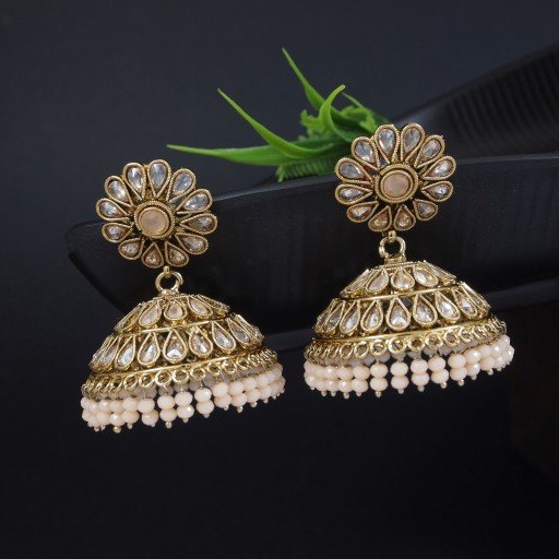 Prepossessing Indian Reverse Ad Jhumkas