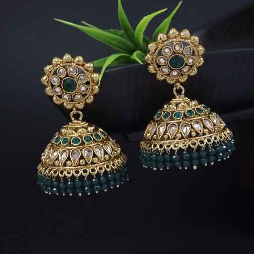 Pretty Indian Reverse Ad Jhumkas