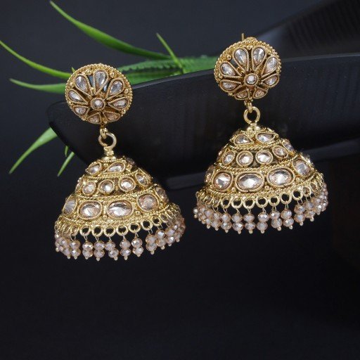 Radiant Indian Reverse Ad Jhumkas