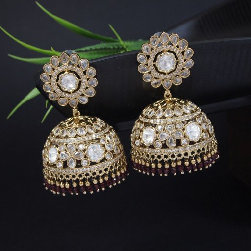 Stylish Indian Reverse Ad Jhumkas