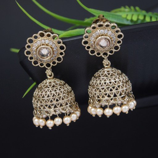 Attractive Indian Reverse Ad Jhumkas