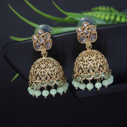 Captivating Indian Reverse Ad Jhumkas