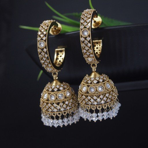 Engaging Indian Reverse Ad Jhumkas