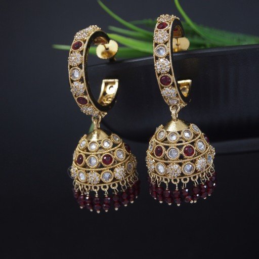 Exclusive Indian Reverse Ad Jhumkas