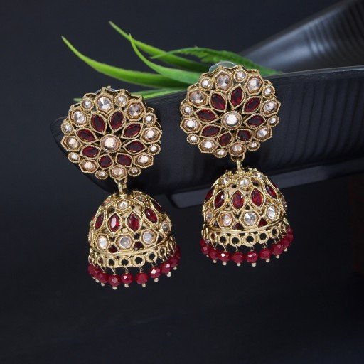 Prepossessing Indian Reverse Ad Jhumkas