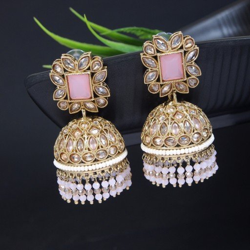 Presentable Indian Reverse Ad Jhumkas