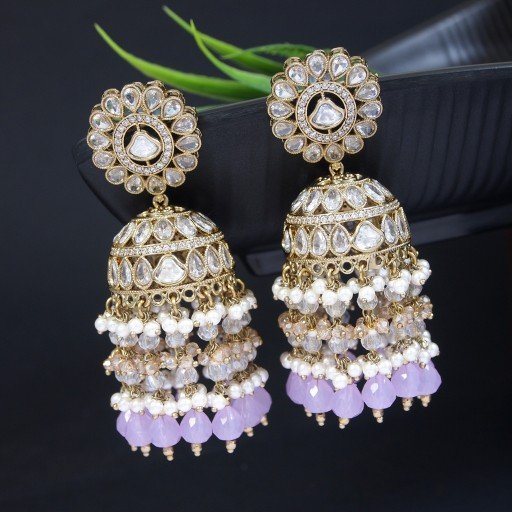 Pretty Indian Reverse Ad Jhumkas