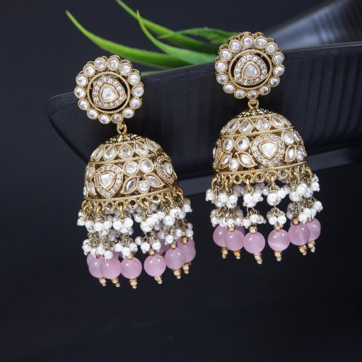 Ravishing Indian Reverse Ad Jhumkas