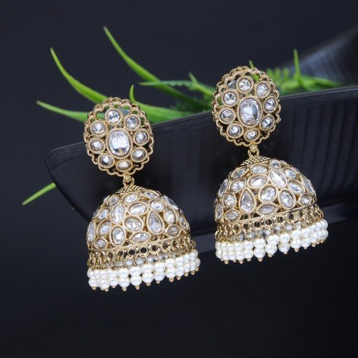 Stylish Indian Reverse Ad Jhumkas